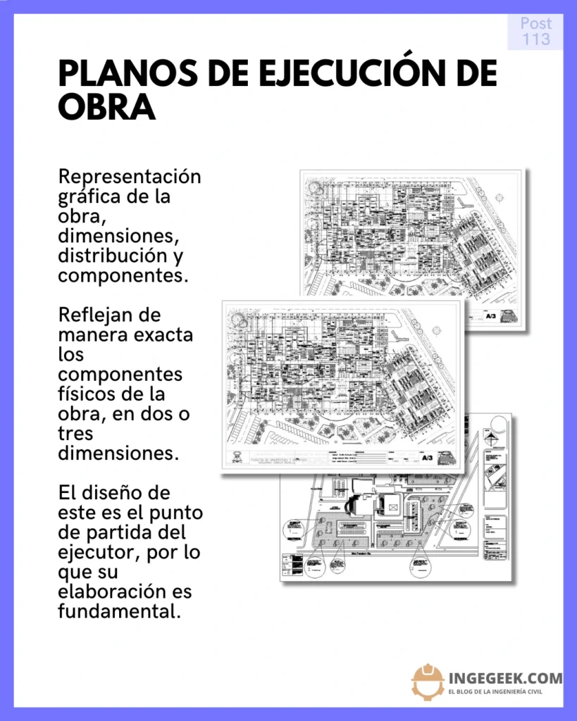 Planos del proyecto - expediente tecnico