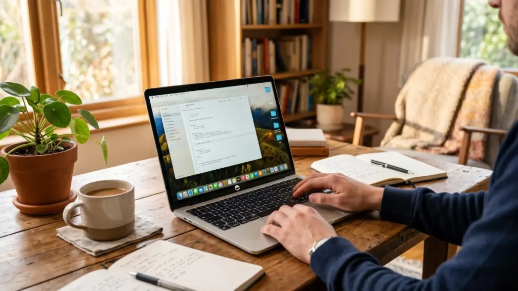 laptop con pantalla IPS para trabajar sin mareos