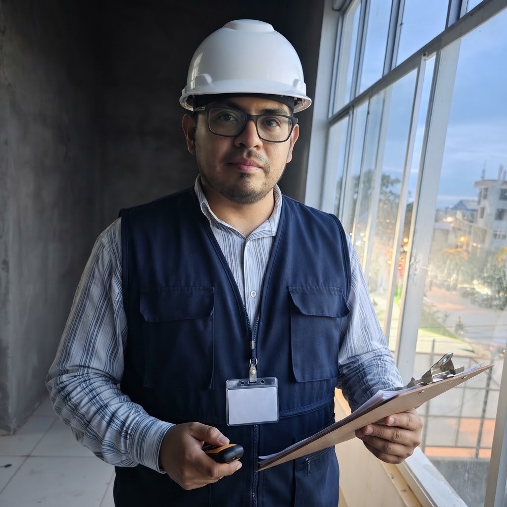 Instructor de Ingegeek, ingeniero civil especializado en supervisión de obra